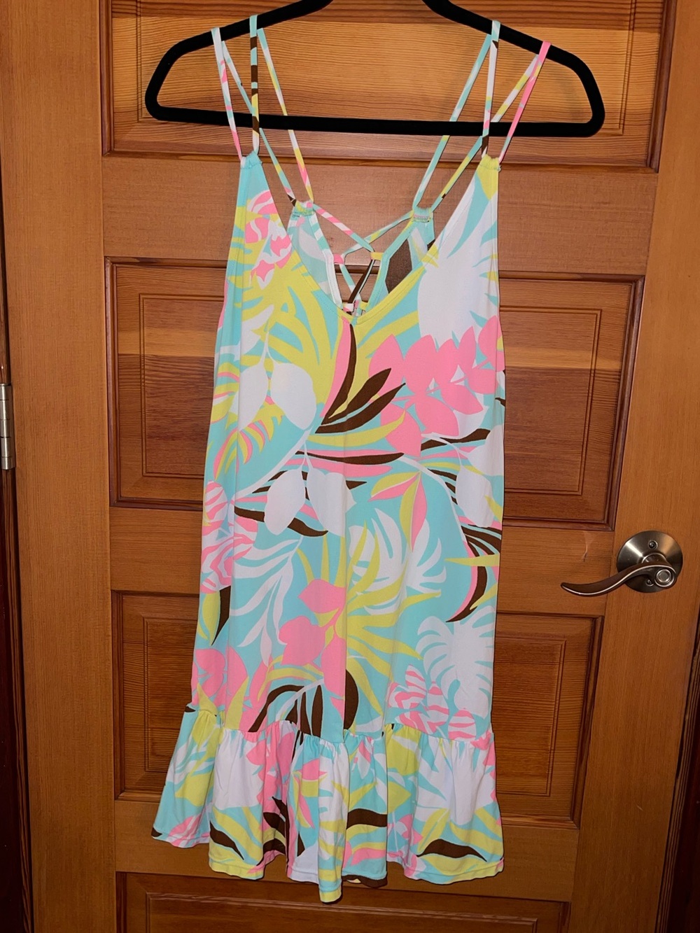 Maaji Tropical Floral Strappy Dress - NWOT - Medium